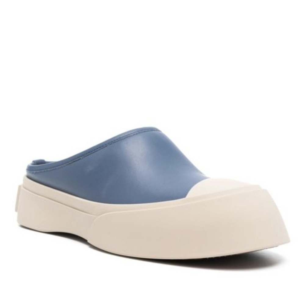 MARNI Leather Pablo Sabot Slip-On